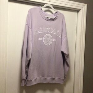 Womens California Hollister Oversized Sweatshirt